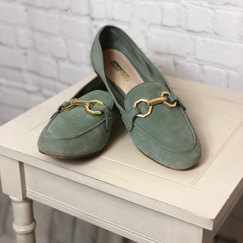 Louise et Cie Faunina Loafers in Aqua